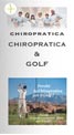 Depliant La Chiropratica per il golf